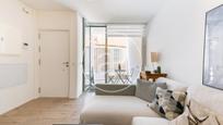 Living room of Flat for sale in  Barcelona Capital  with Air Conditioner, Terrace and Balcony