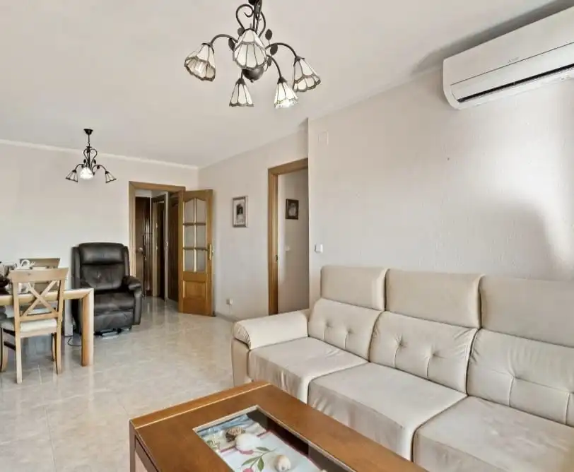 Sala de estar de Piso en venta en Málaga con Aire acondicionado, Terraza y Amueblado