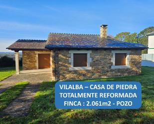 Vista exterior de Casa o xalet en venda en Vilalba amb Calefacció, Jardí privat i Traster