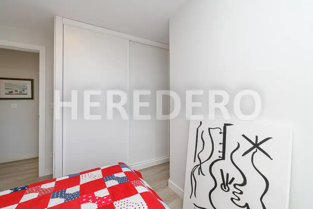 Schlafzimmer von Wohnung zum Verkauf in Vigo  mit Heizung und Parkett