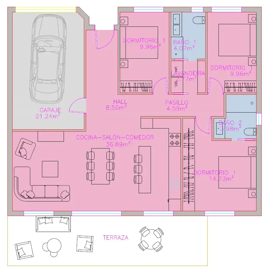 Villa con terrazza in vendita a Avenida Alisas 54, imagen 7