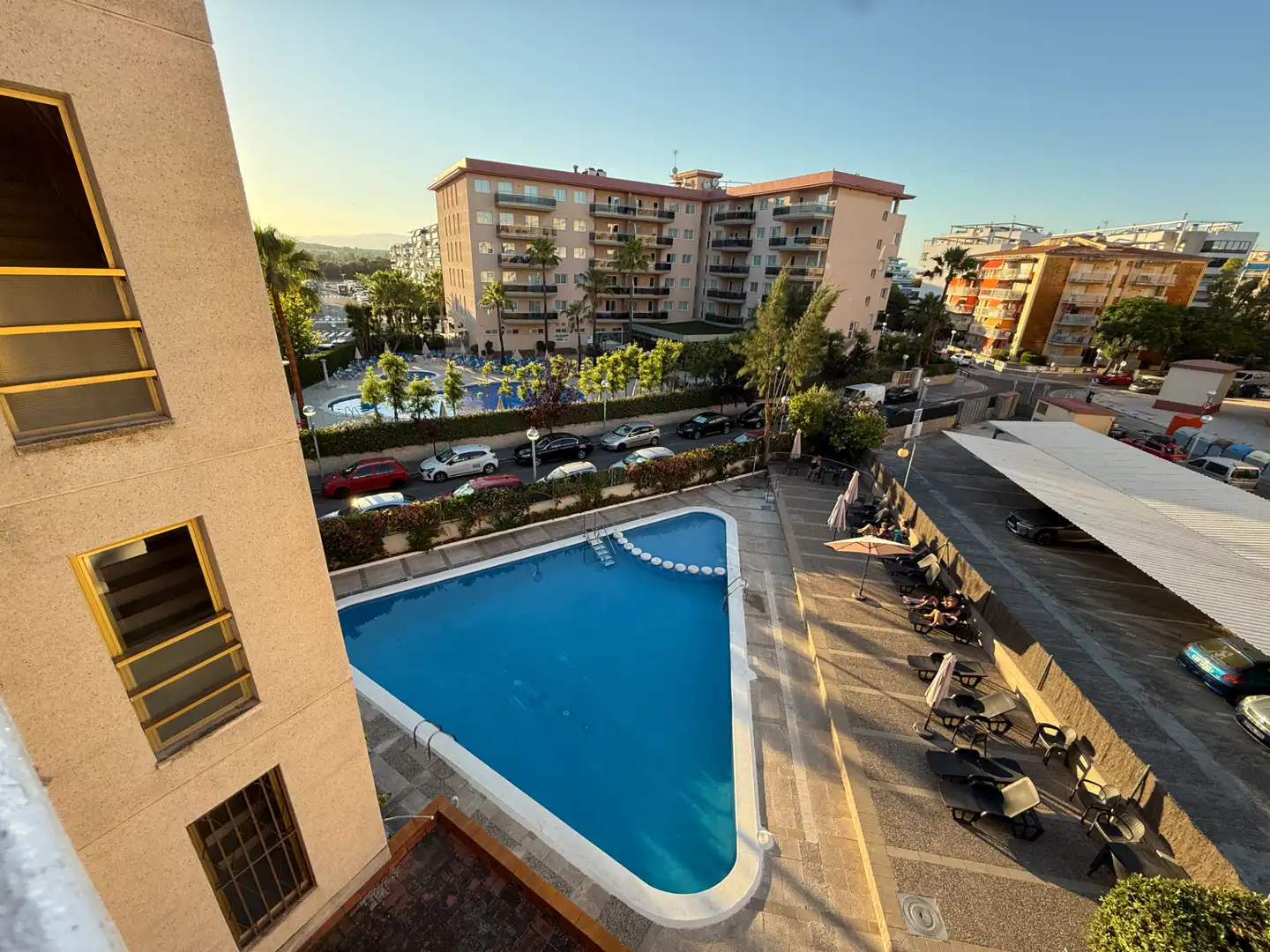Swimming pool of Flat for sale in Vila-seca  with Air Conditioner, Heating and Parquet flooring