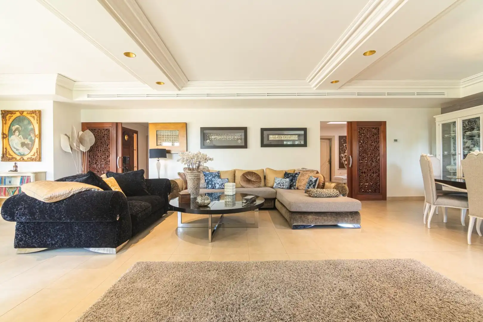 Sala de estar de Casa o chalet en venta en Elche / Elx con Aire acondicionado, Calefacción y Jardín privado
