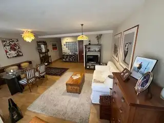 Wohnzimmer von Wohnung zum Verkauf in León Capital  mit Heizung, Parkett und Terrasse