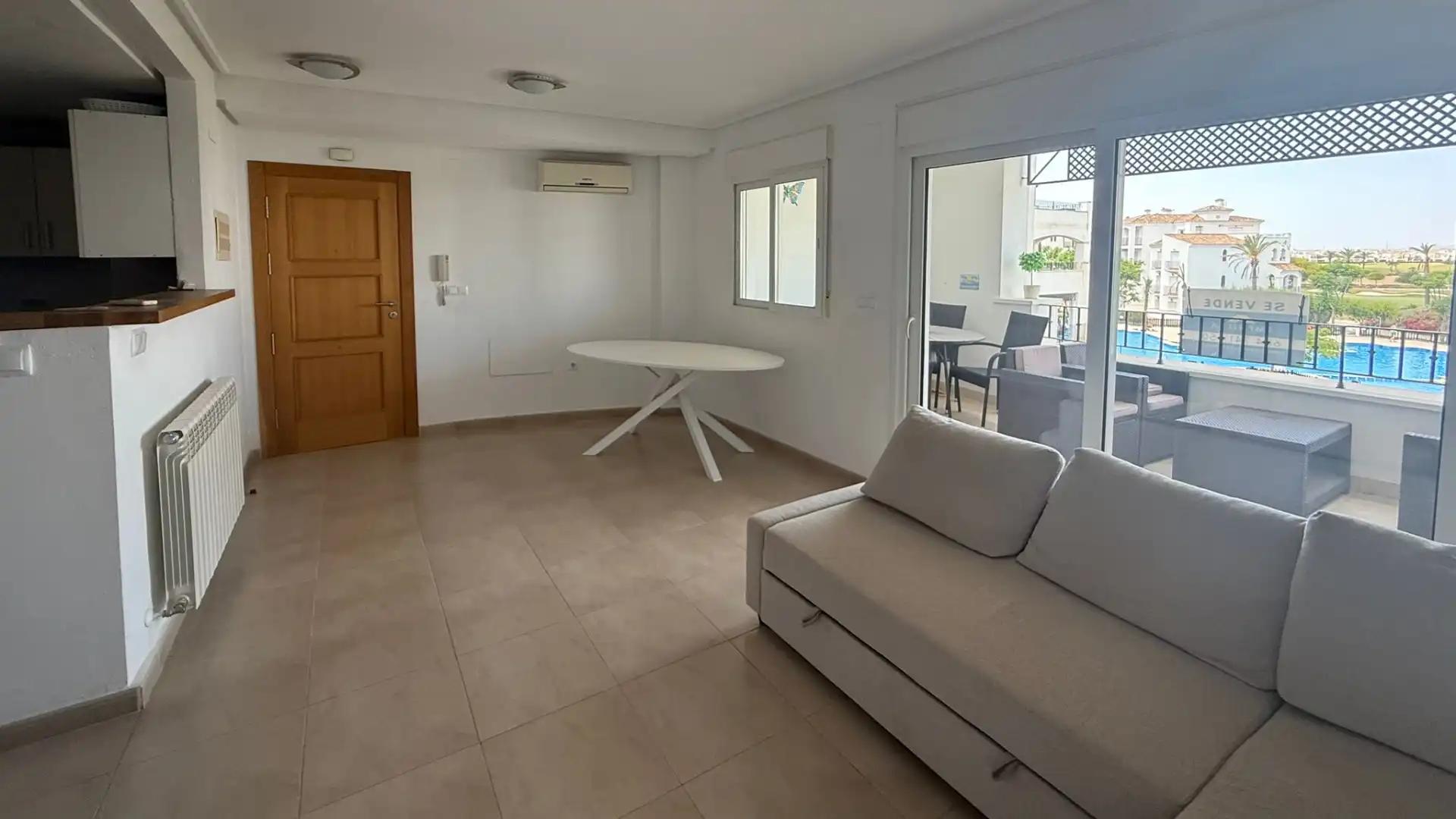 Sala de estar de Apartamento en venta en Torre-Pacheco con Aire acondicionado, Calefacción y Terraza
