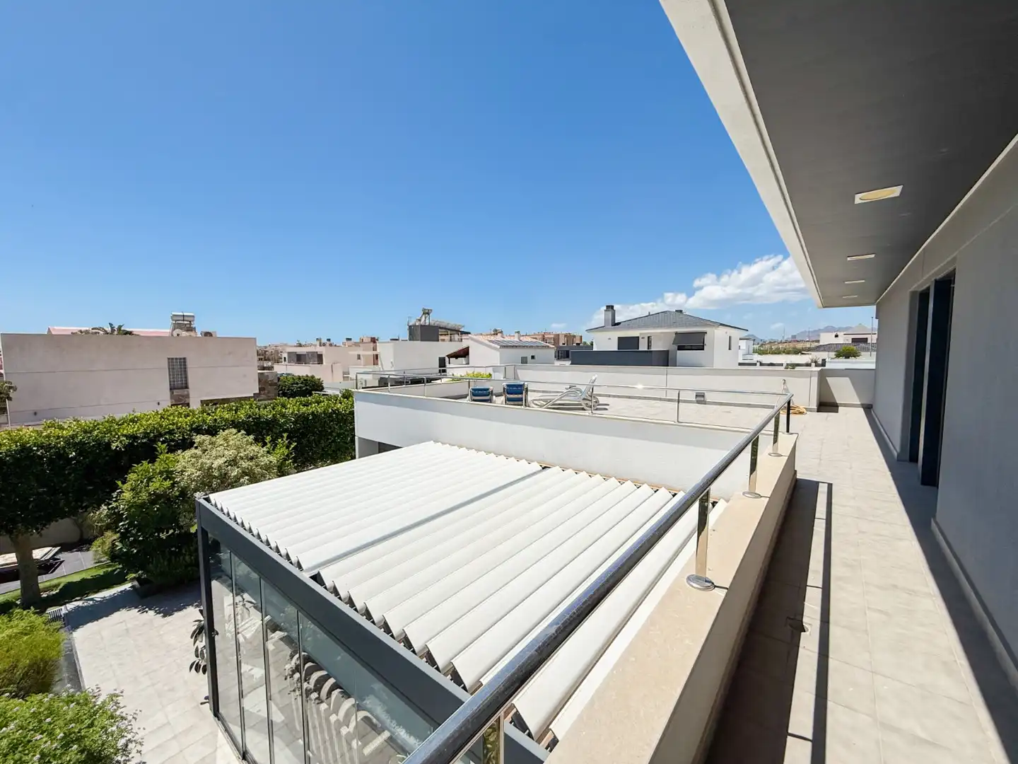 Terrasse von Haus oder Chalet zum Verkauf in Águilas mit Klimaanlage, Privatgarten und Terrasse