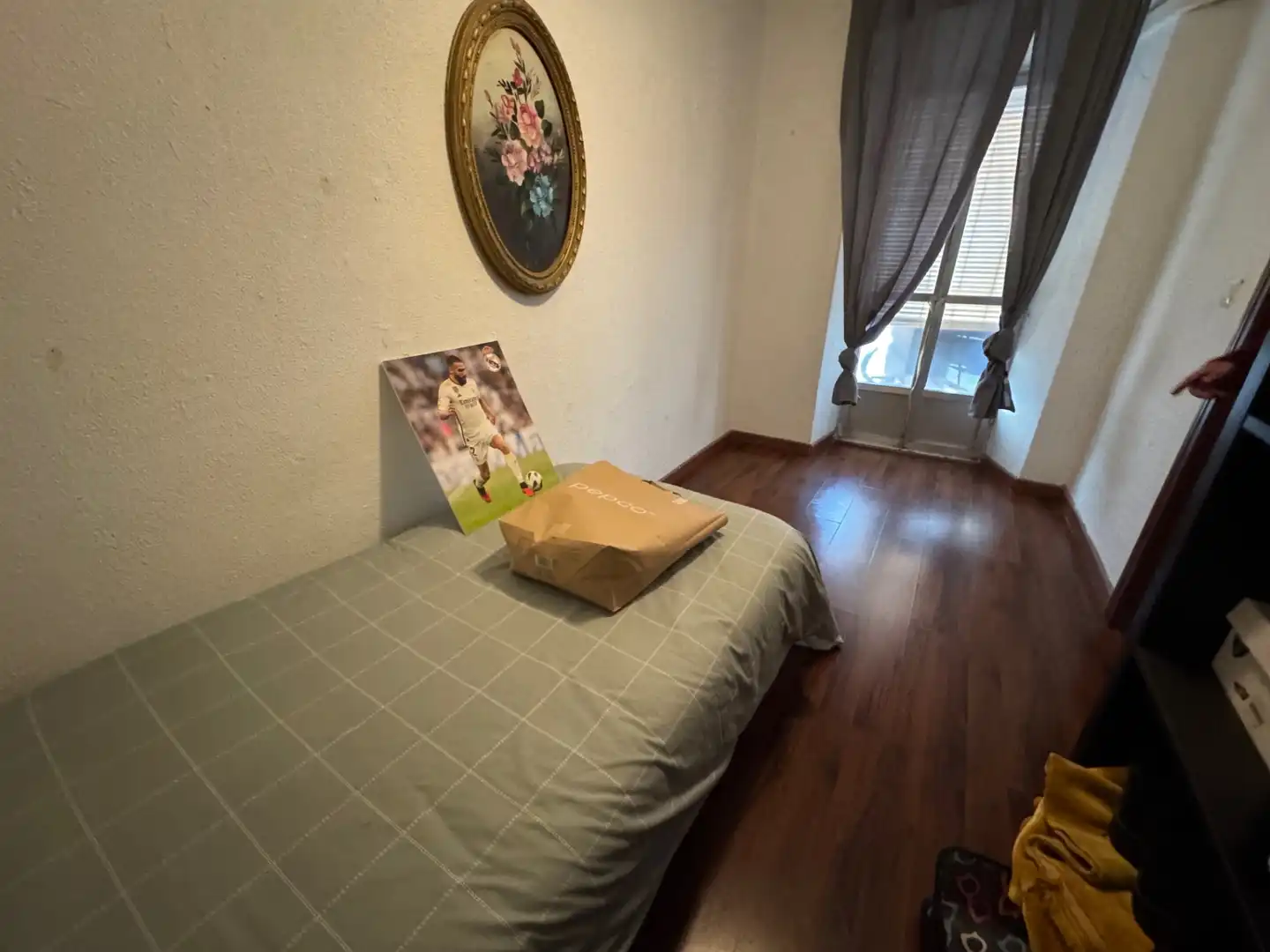 Bedroom of Flat for sale in Badajoz  with Air Conditioner and Heating