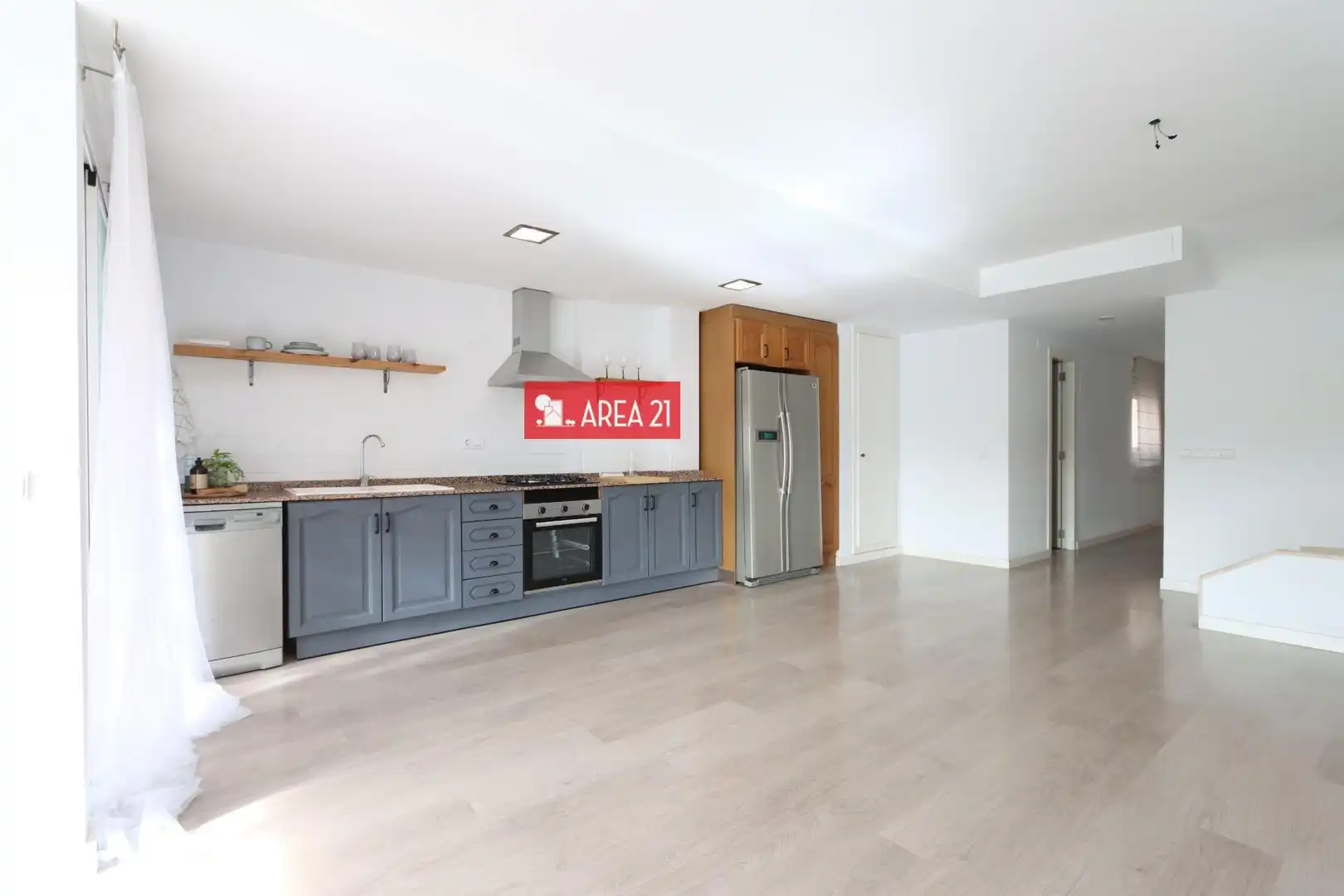 Cuina de Àtic en venda en  Valencia Capital amb Aire condicionat, Parquet i Terrassa