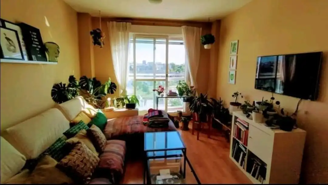 Wohnzimmer von Wohnung zur Miete in Badajoz mit Klimaanlage, Terrasse und Abstellraum