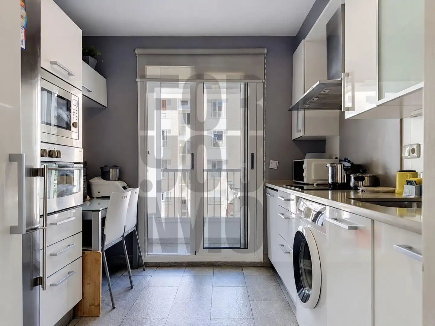 Küche von Wohnung zum Verkauf in Donostia - San Sebastián  mit Heizung und Balkon