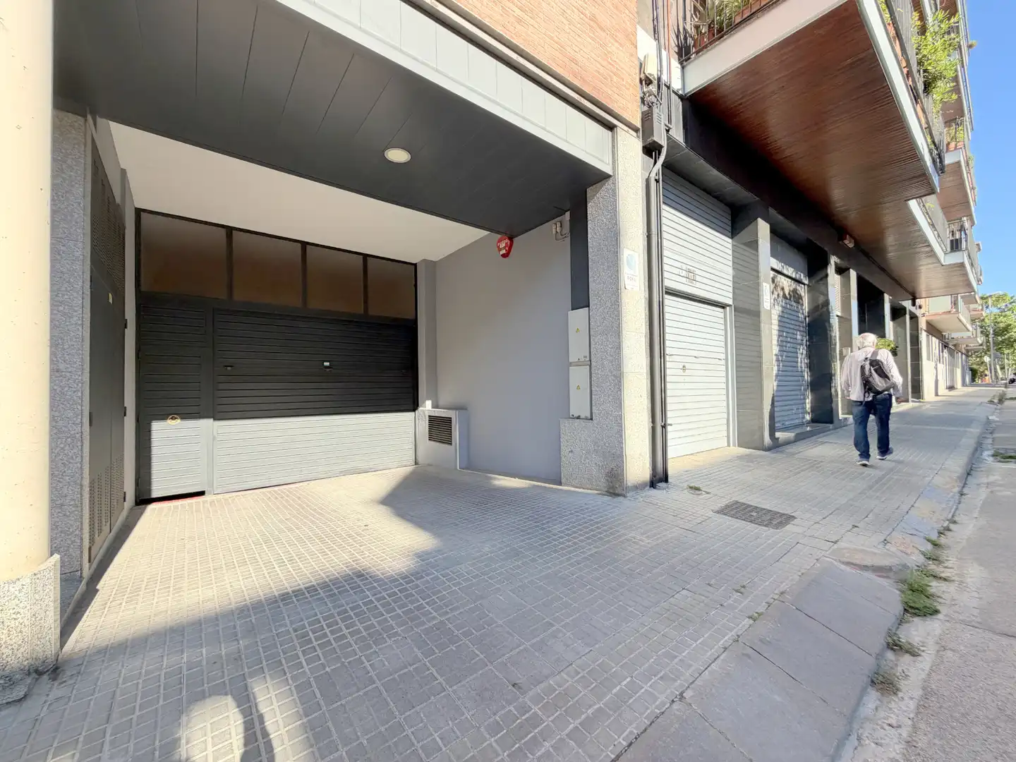 Vista exterior de Garaje de alquiler en Granollers