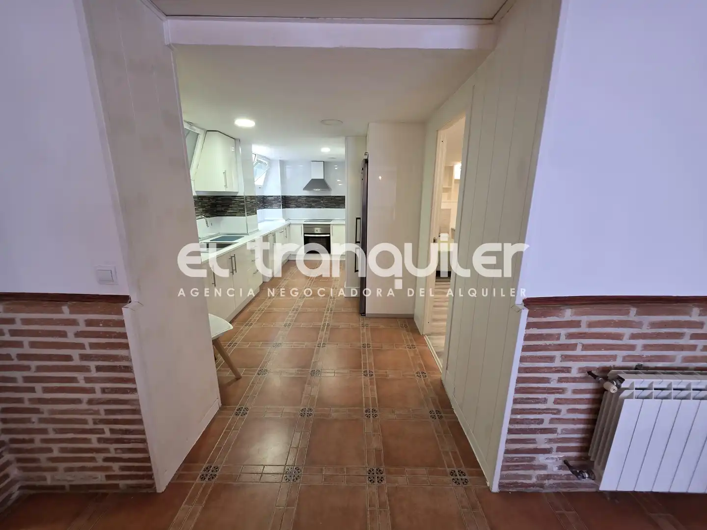 Cocina de Piso de alquiler en Madrid con Terraza, Amueblado y Lavadora