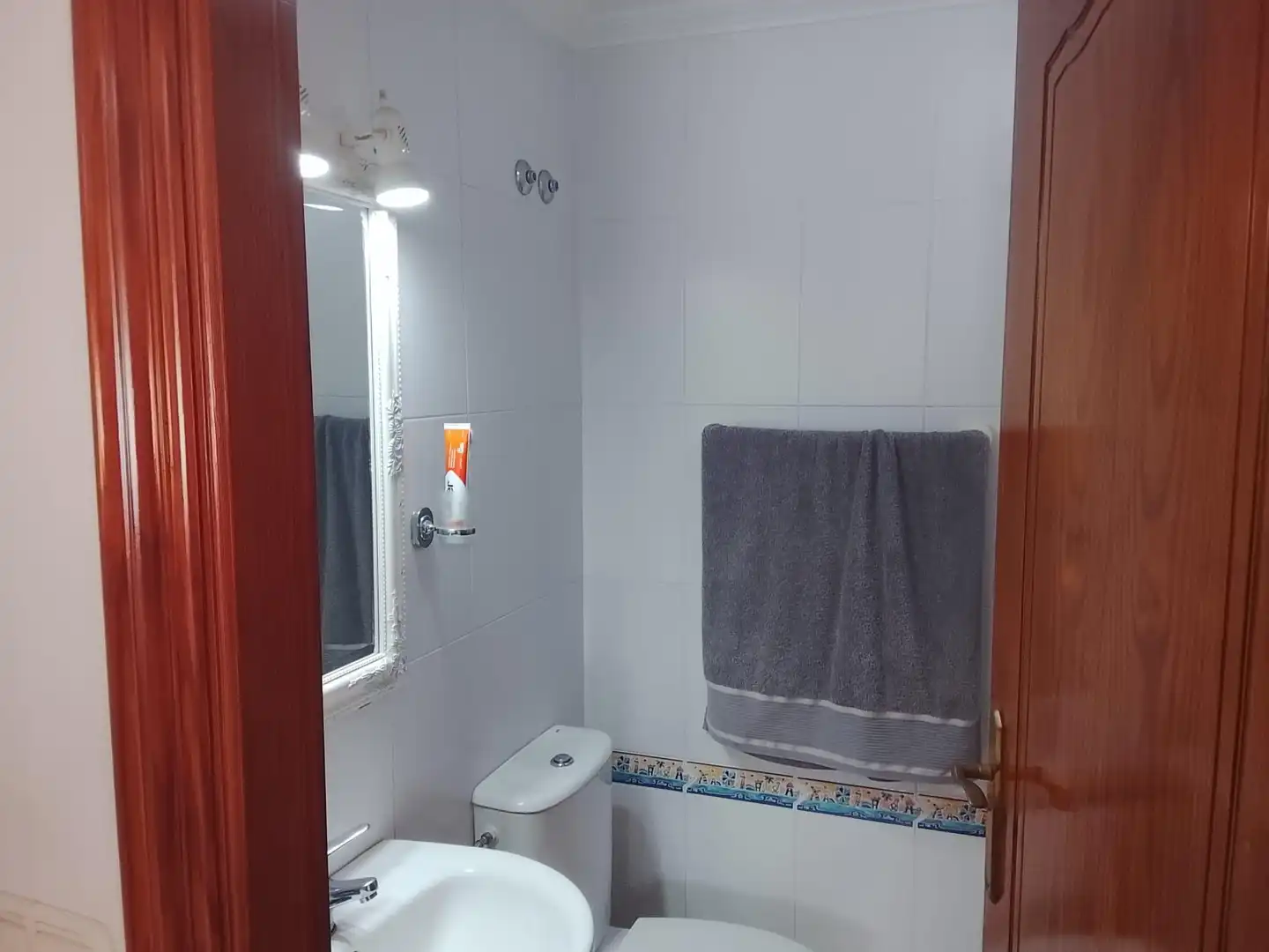 Bany de Casa adosada en venda en La Manga del Mar Menor amb Aire condicionat, Calefacció i Jardí privat