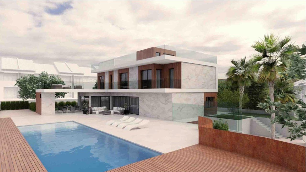 Vista exterior de Residencial en venda en Orihuela