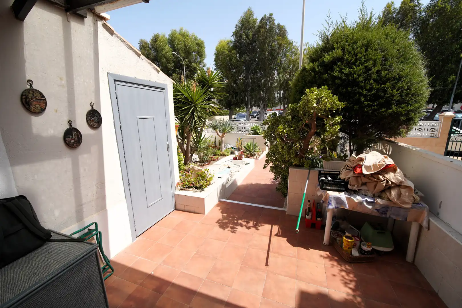 Jardí de Casa adosada en venda en Roquetas de Mar amb Jardí privat, Terrassa i Traster