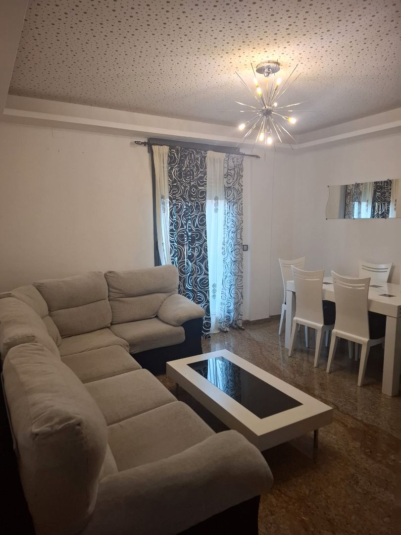 Living room of Attic for sale in Motilla del Palancar  with Heating, Terrace and Furnished