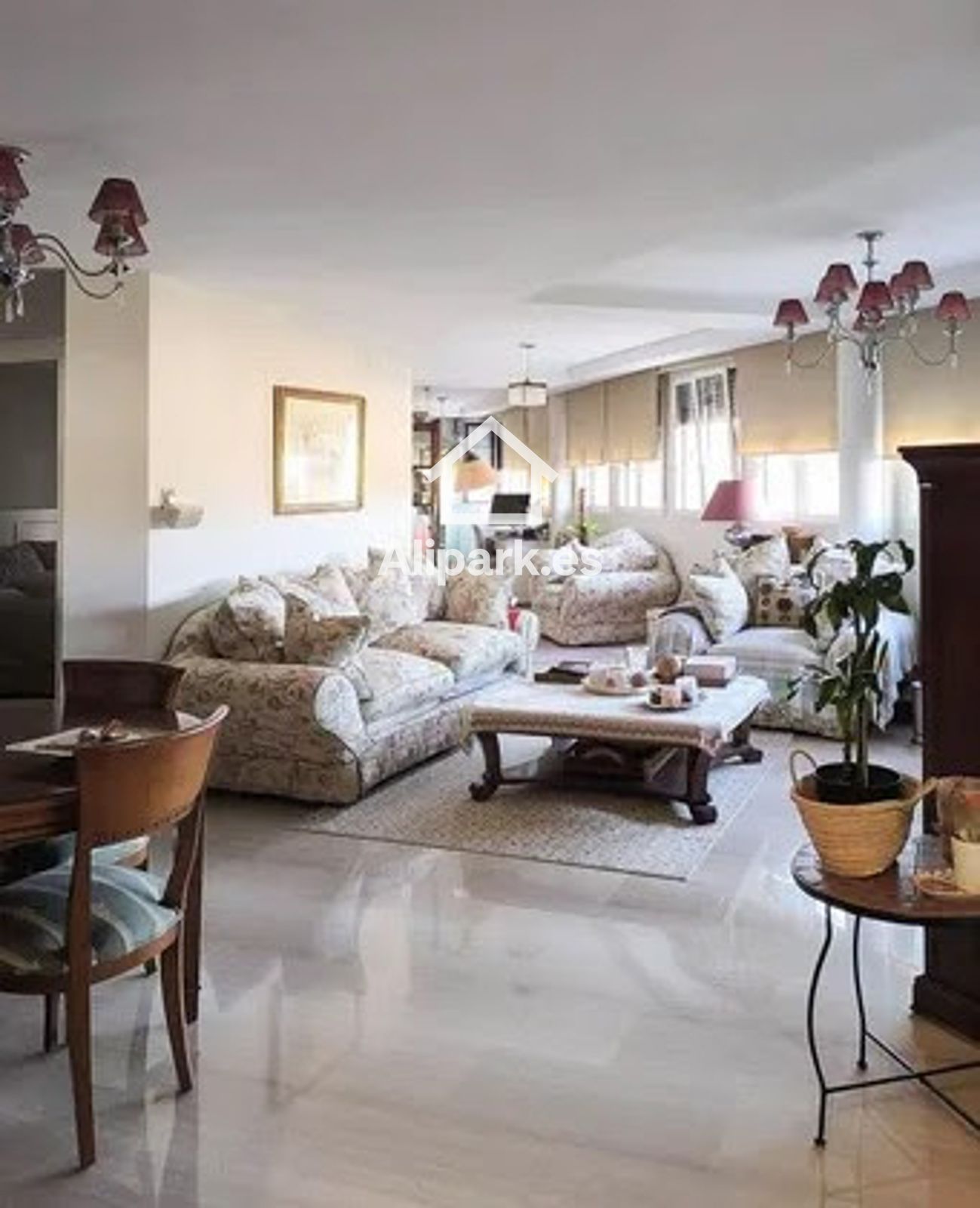 Living room of Attic to rent in Alicante / Alacant  with Air Conditioner and Heating