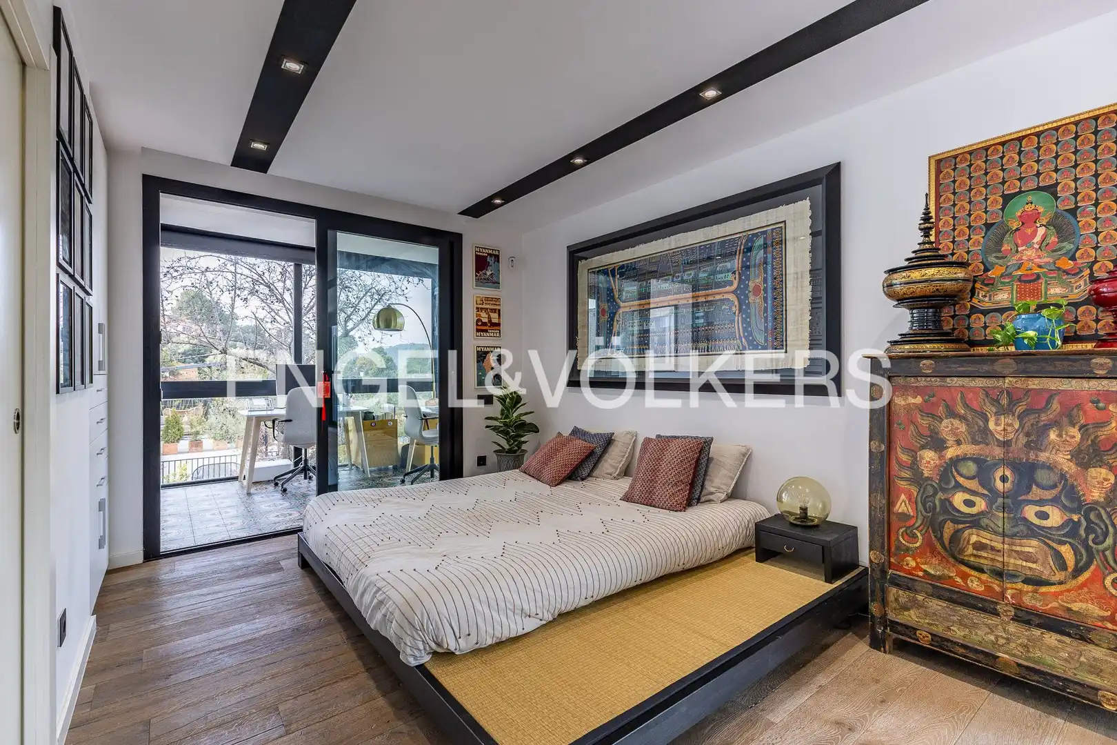 Bedroom of Houses for sale in Sant Cugat del Vallès  with Air Conditioner, Heating and Private garden