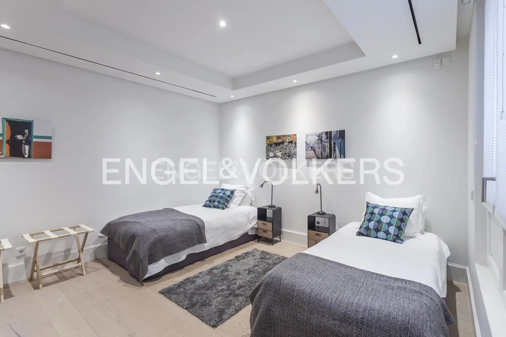 Schlafzimmer von Wohnung zum Verkauf in Madrid mit Klimaanlage, Heizung und Parkett