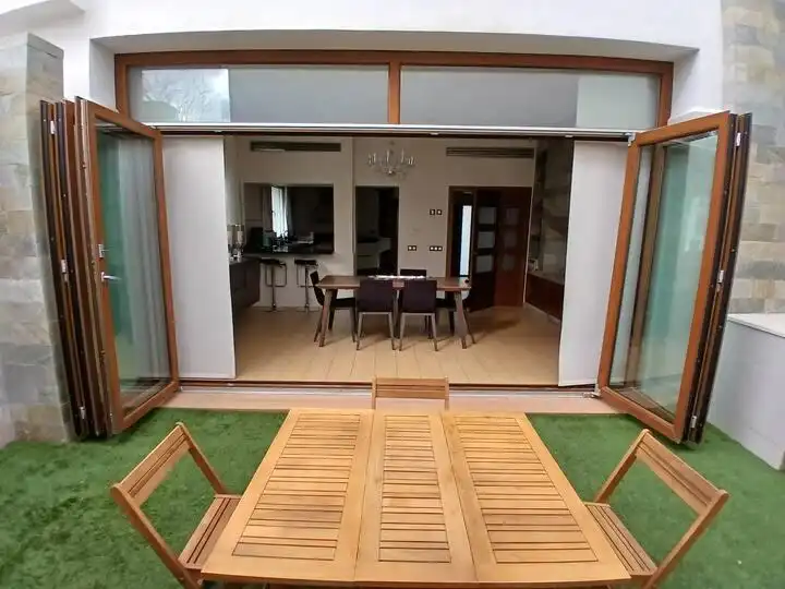 Terraza de Casa o chalet de alquiler en Casabermeja con Aire acondicionado, Jardín privado y Piscina