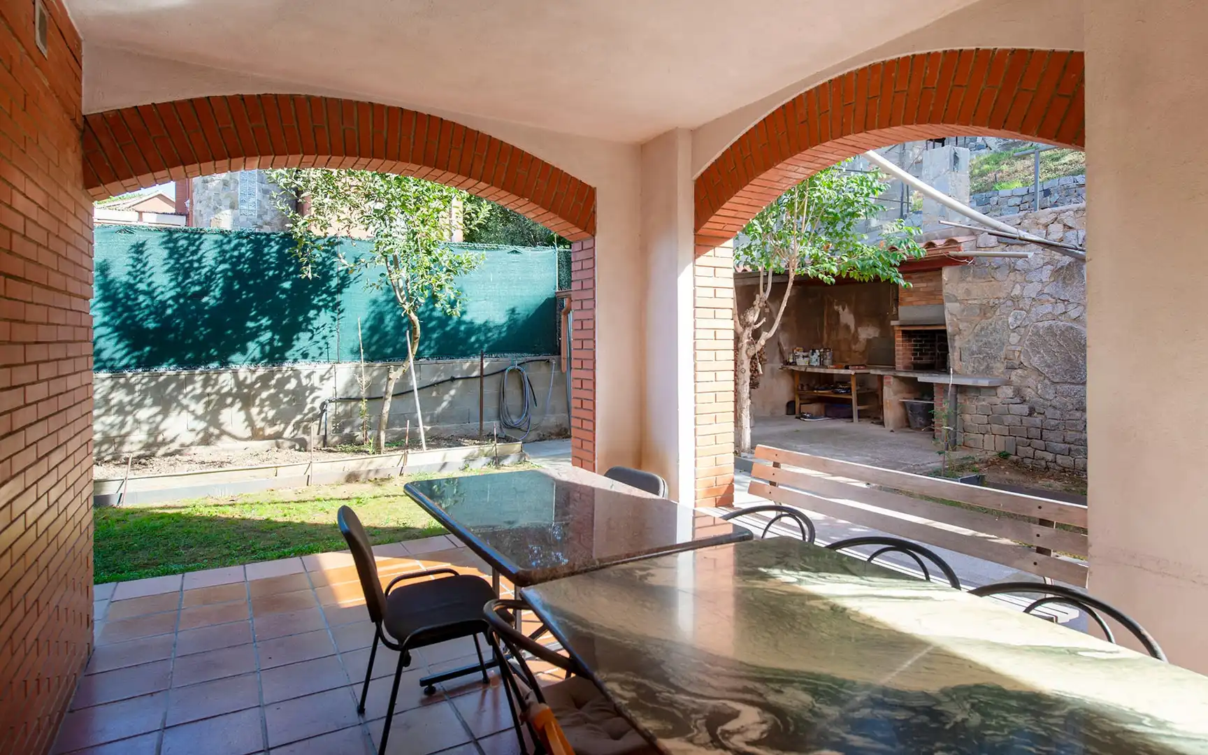 Terraza de Casa o chalet en venta en Sant Fost de Campsentelles, Barcelona