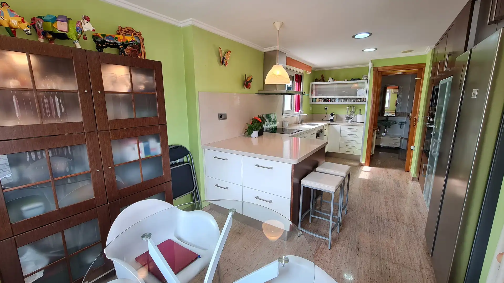 Cuina de Casa o xalet en venda en Oliva amb Aire condicionat, Calefacció i Jardí privat