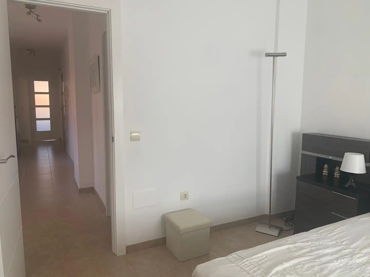 Schlafzimmer von Wohnung zur Miete in Málaga Capital mit Klimaanlage und Balkon