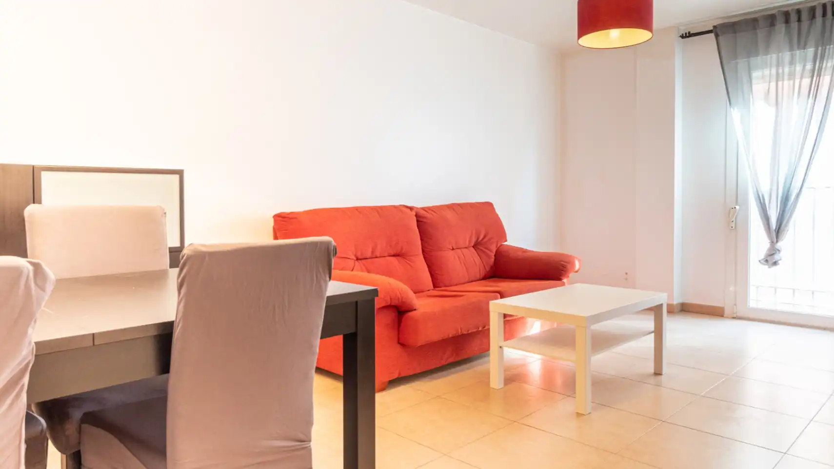 Wohnzimmer von Dachboden zum Verkauf in Ondara mit Klimaanlage, Heizung und Terrasse