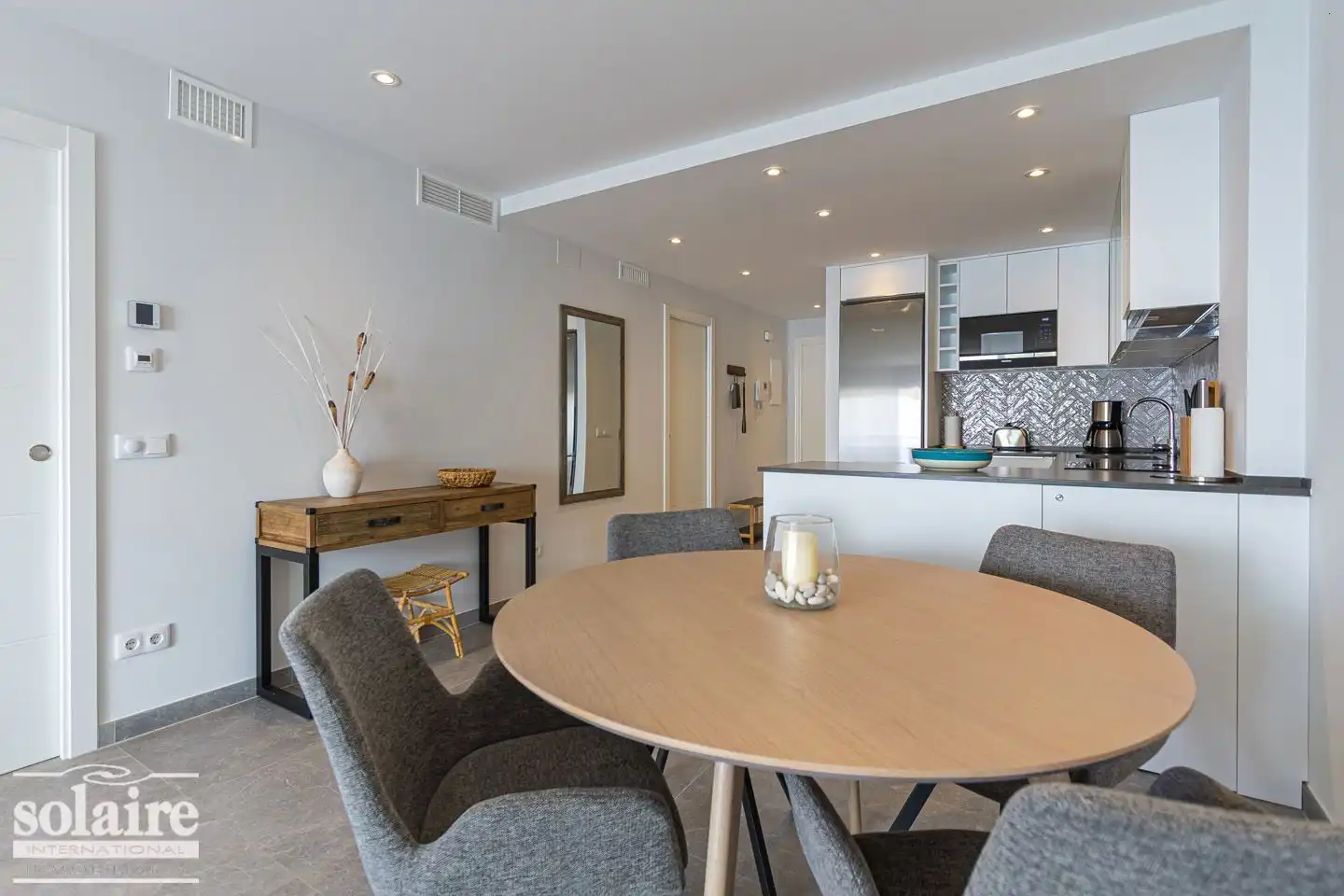Menjador de Apartament de lloguer en Altea amb Aire condicionat, Calefacció i Terrassa