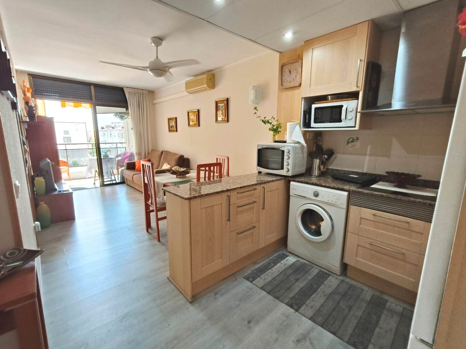 Kitchen of Flat for sale in Calella  with Air Conditioner, Heating and Parquet flooring
