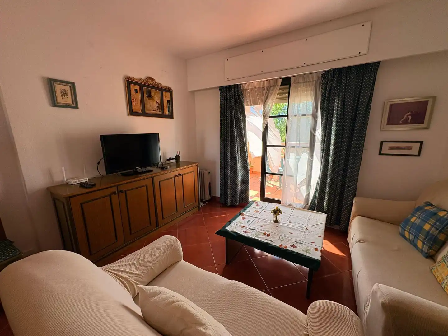 Living room of Apartments for sale in Ayamonte  with Terrace, Furnished and Community pool