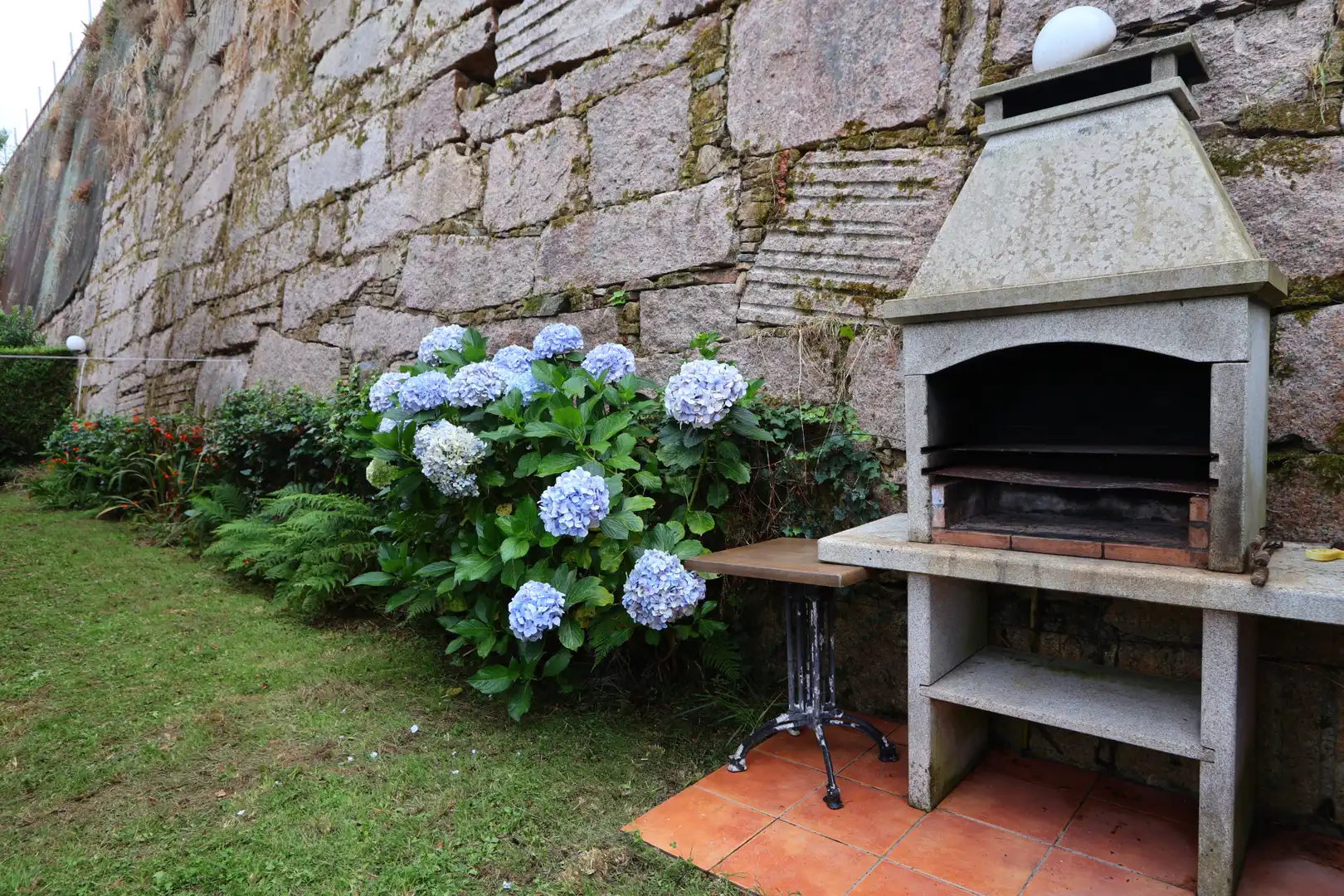 Terraza de Casa o chalet de alquiler en Cabana de Bergantiños con Jardín privado, Terraza y Amueblado