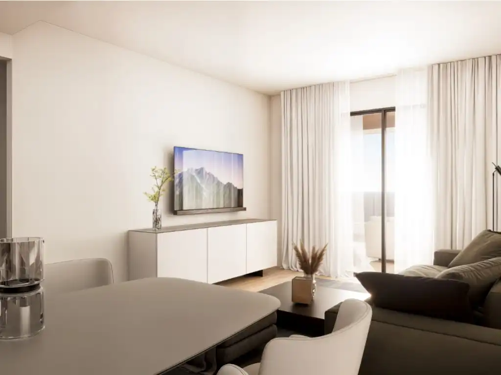 Sala de estar de Apartamento en venta en Finestrat con Terraza, Piscina y Amueblado