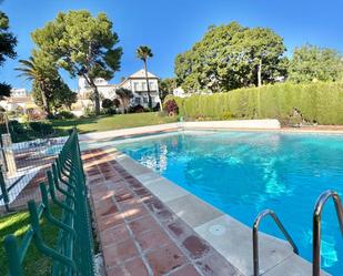 Swimming pool of Apartment for sale in Torremolinos  with Air Conditioner, Private garden and Parquet flooring