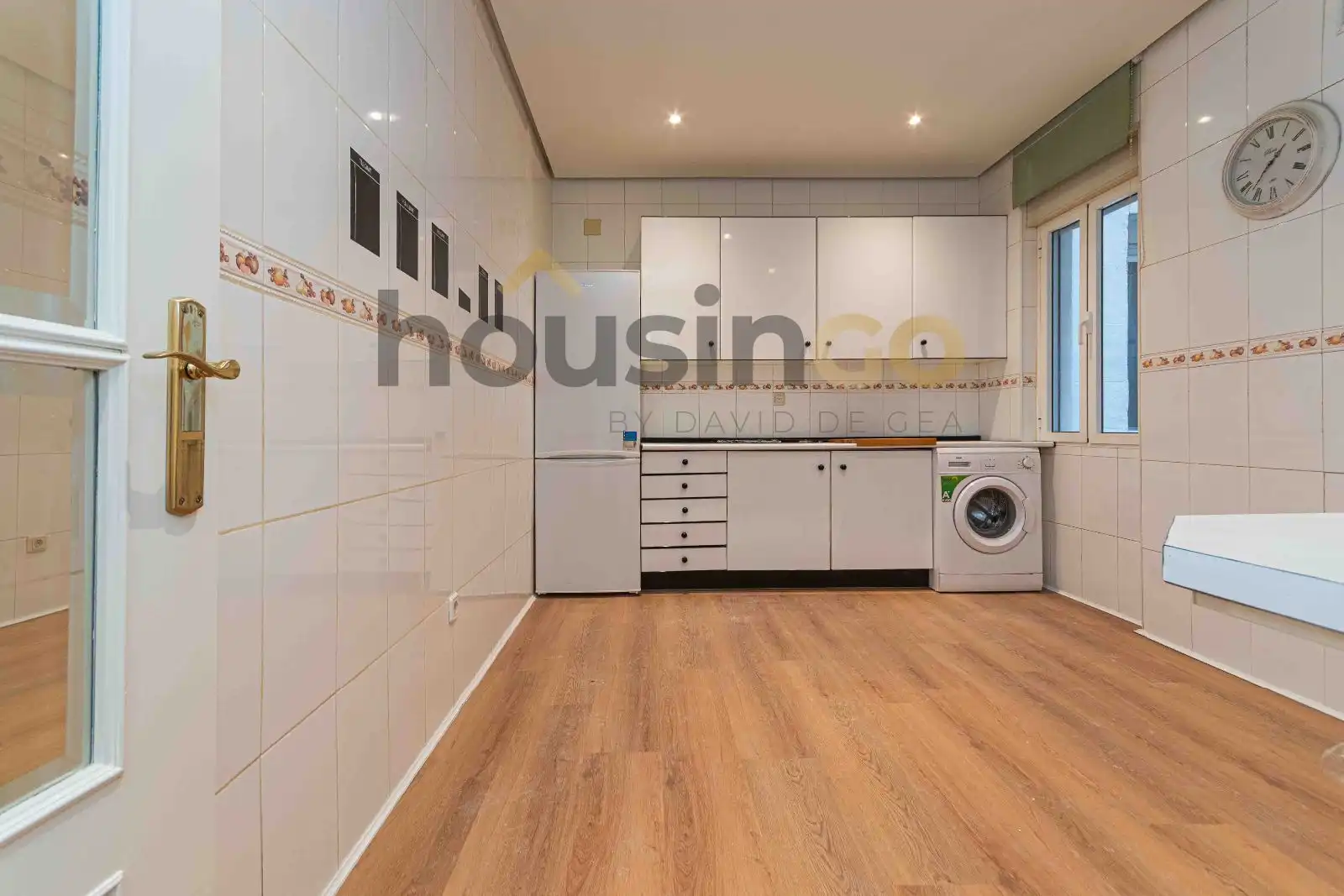 Kitchen of Flat for sale in Madrid  with Air Conditioner, Heating and Parquet flooring