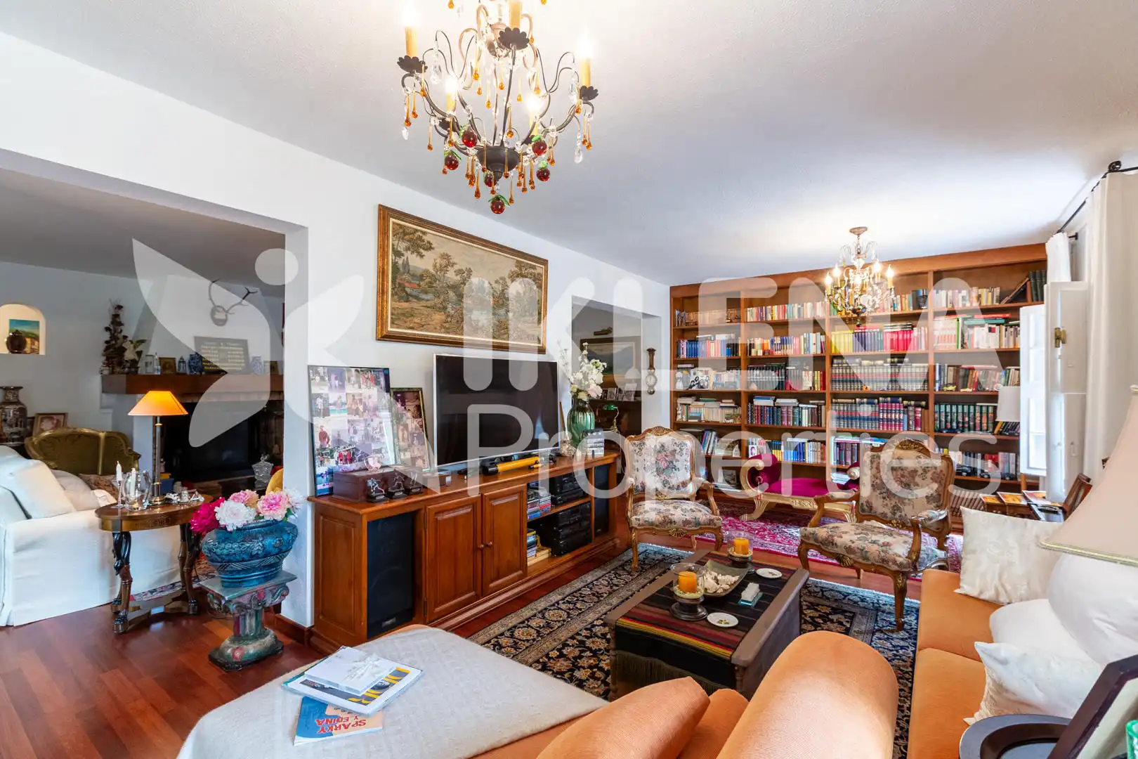 Living room of Houses for sale in Roquetas de Mar  with Air Conditioner, Private garden and Terrace