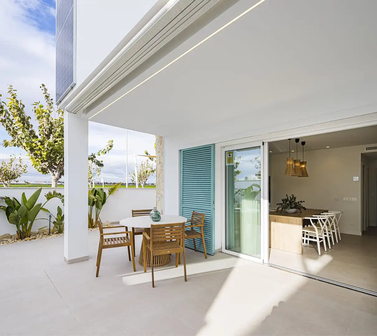 Terraza de Apartamento en venta en Pilar de la Horadada con Aire acondicionado, Jardín privado y Terraza