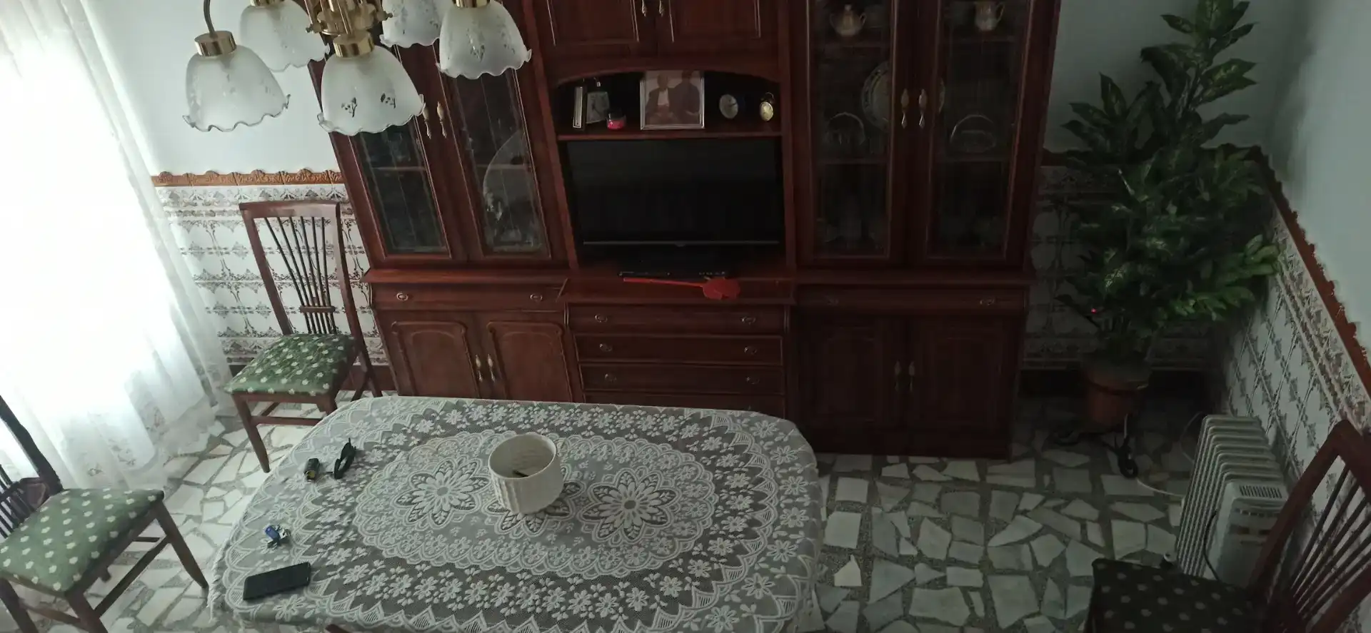 Sala d'estar de Pis en venda en Siruela amb Aire condicionat, Moblat i Forn