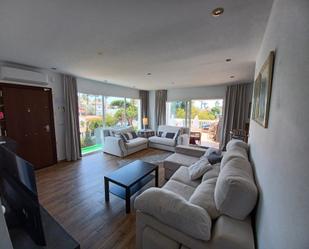 Living room of House or chalet to rent in Mijas  with Air Conditioner, Terrace and Furnished