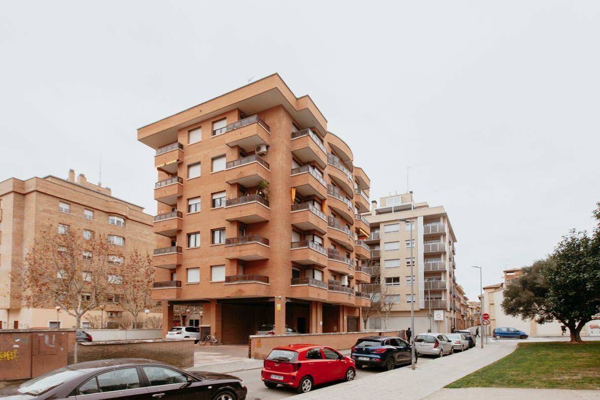Exterior view of Flat to rent in  Huesca Capital  with Heating, Terrace and Balcony