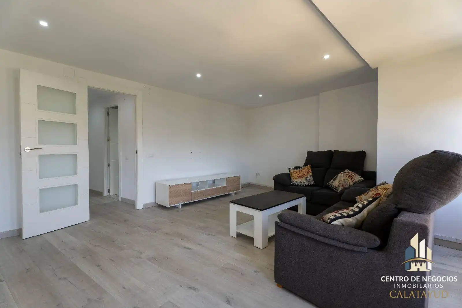 Wohnzimmer von Wohnung zum Verkauf in Calatayud mit Klimaanlage, Heizung und Parkett