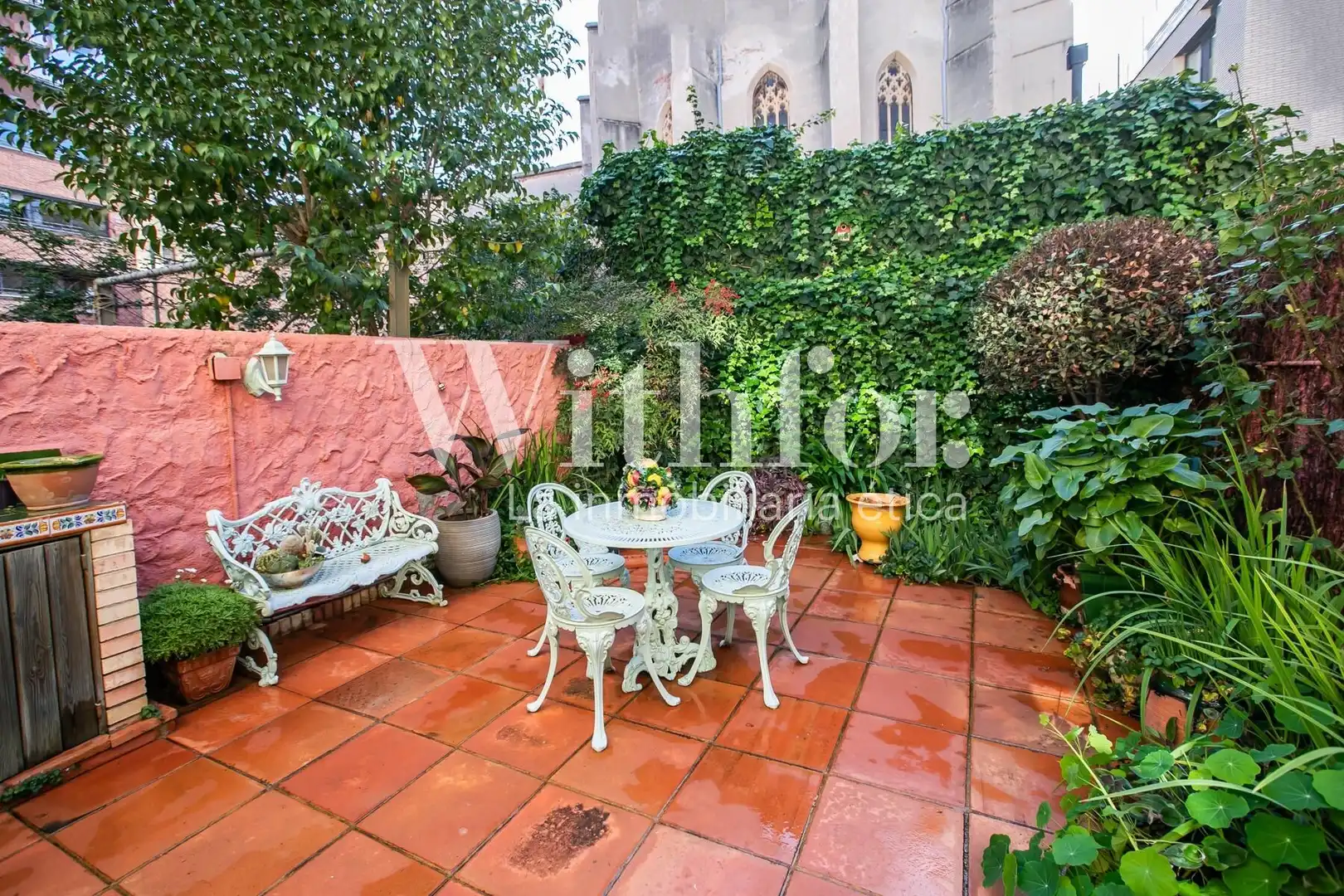 Terraza de Casa adosada en venta en Barcelona con Aire acondicionado, Jardín privado y Terraza