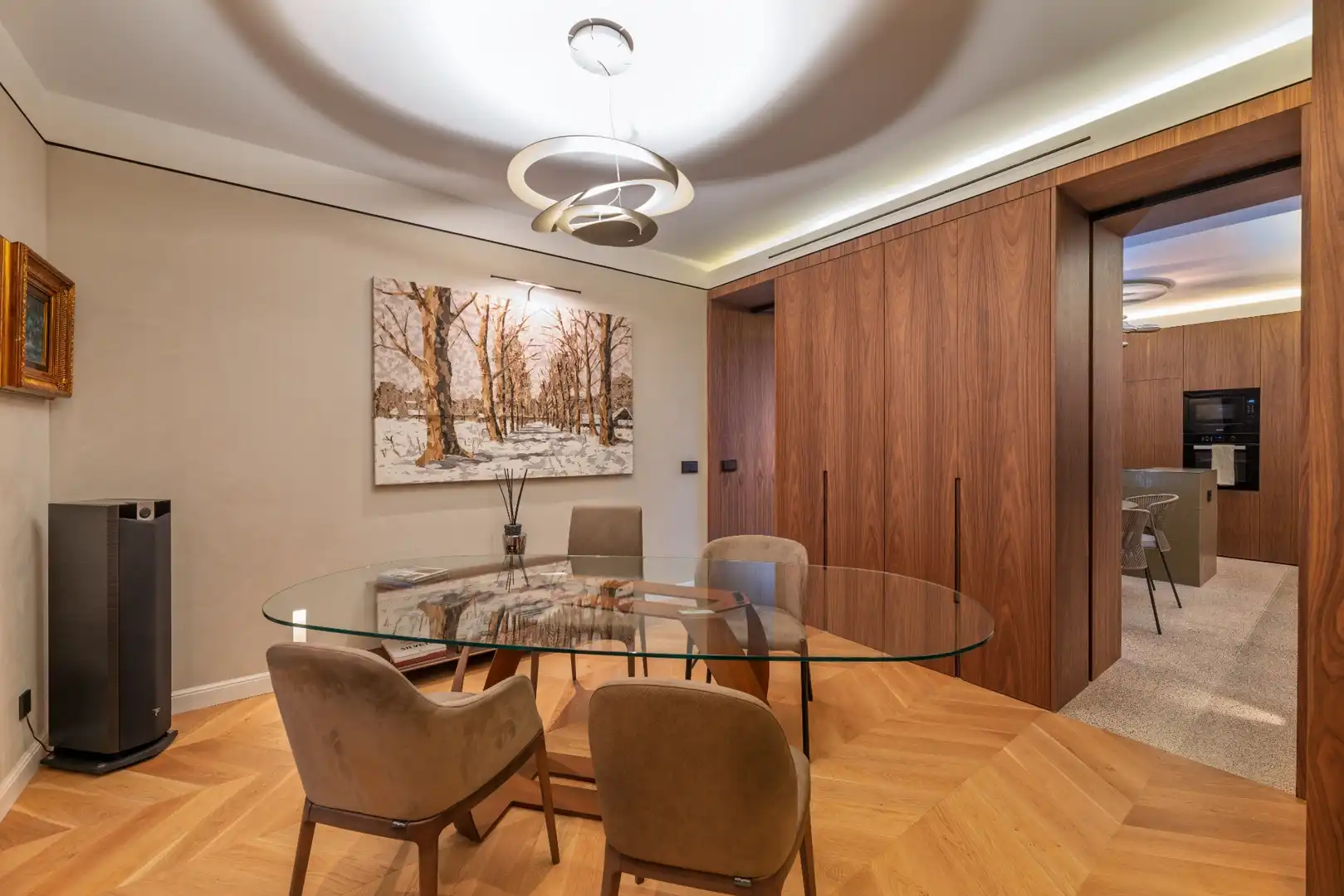 Dining room of Flat for sale in Madrid  with Air Conditioner, Heating and Storage room