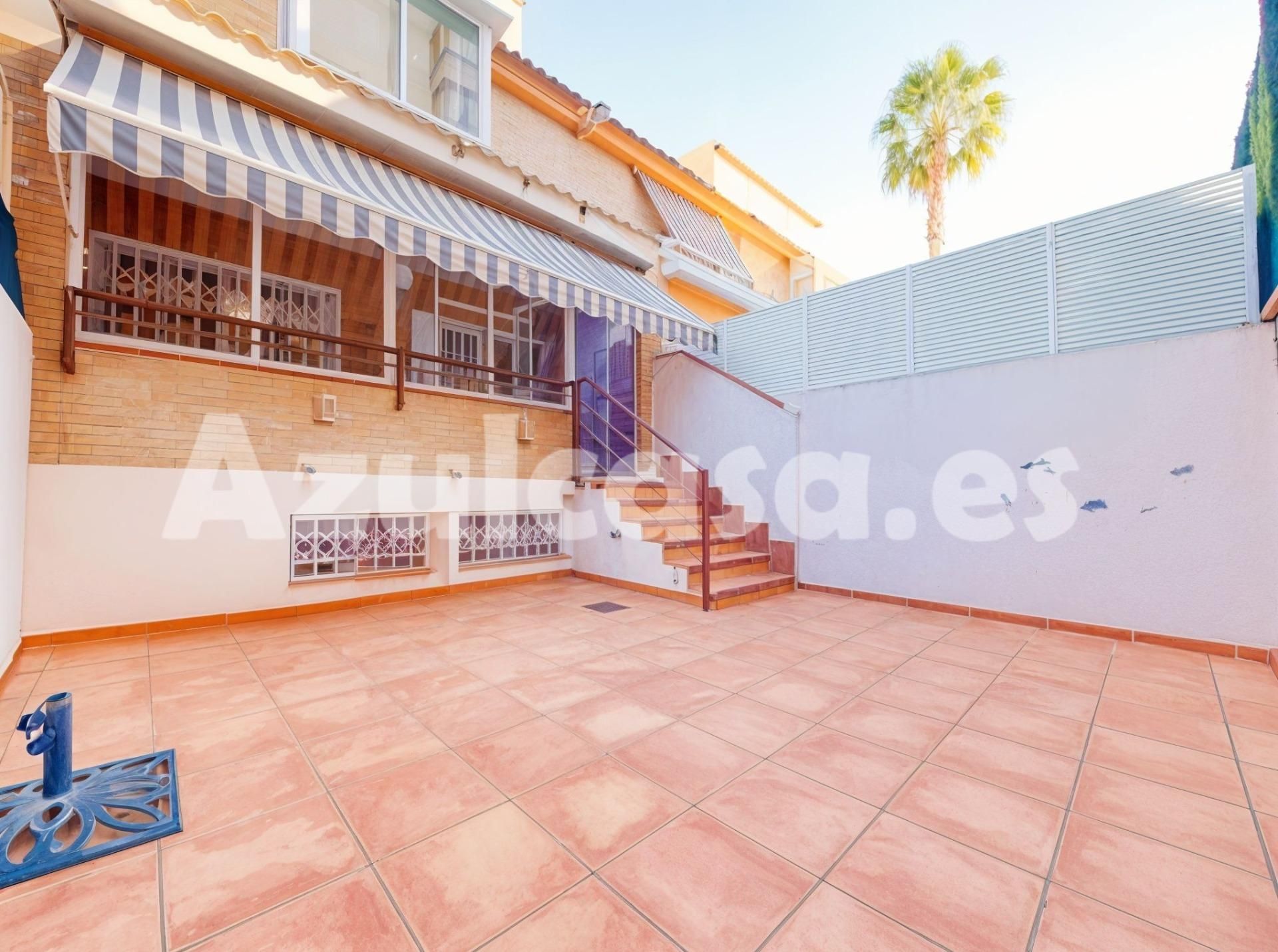 Garden of Single-family semi-detached for sale in Alicante / Alacant  with Air Conditioner, Heating and Terrace
