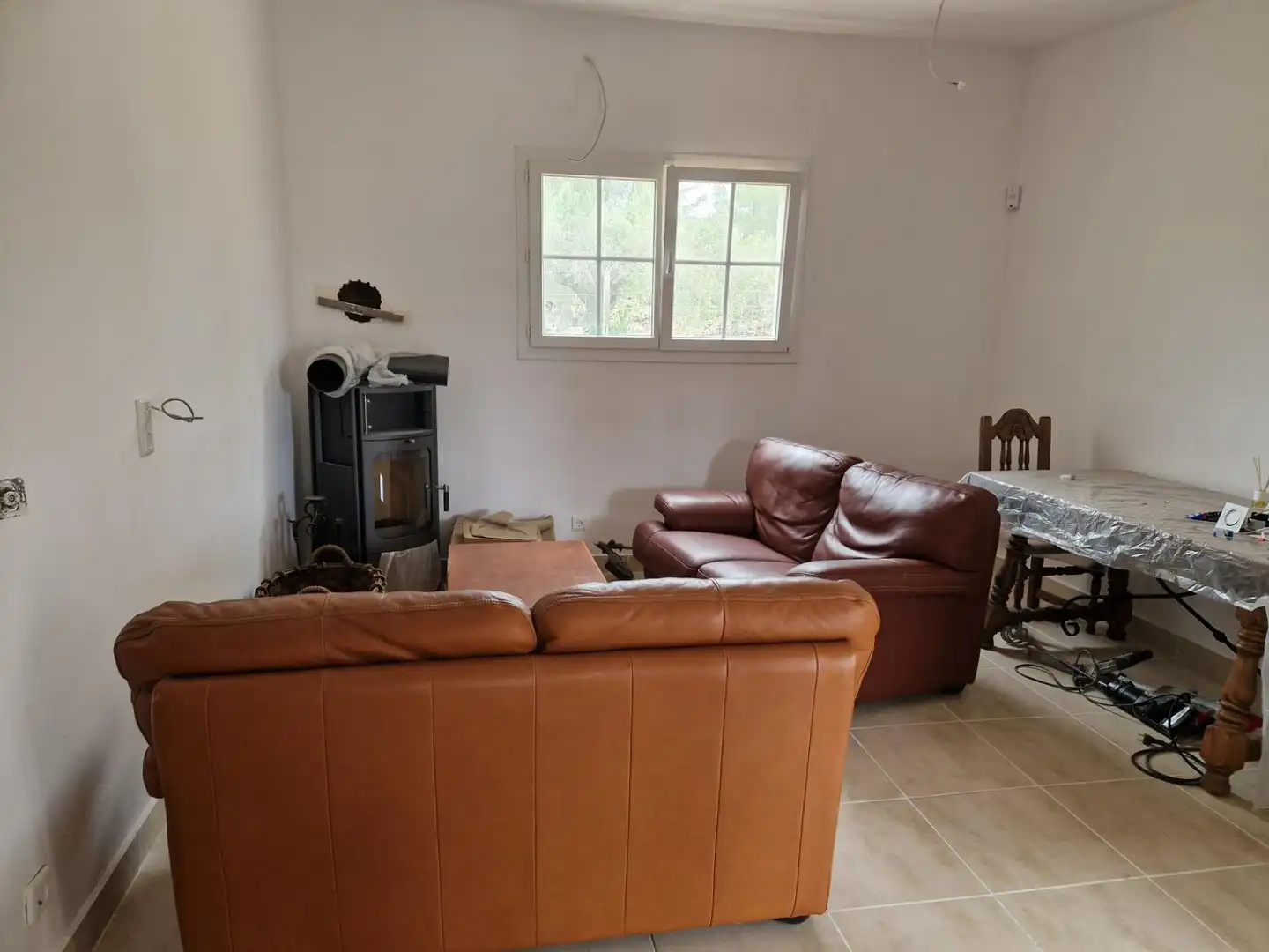 Living room of Country homes for sale in Vandellòs i l'Hospitalet de l'Infant  with Private garden, Terrace and Storage room
