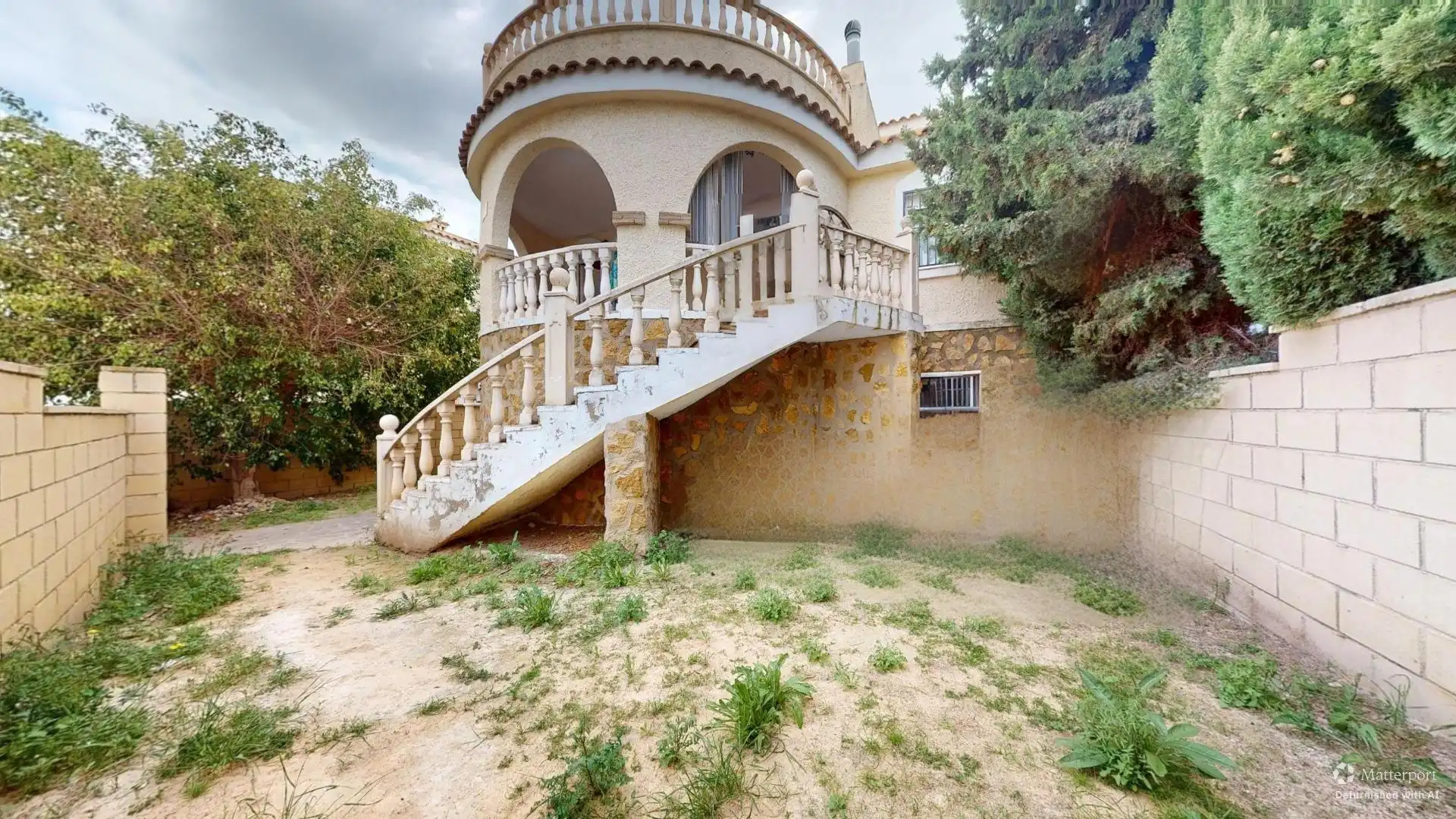 Vista exterior de Casa adosada en venta en Monforte del Cid con Jardín privado