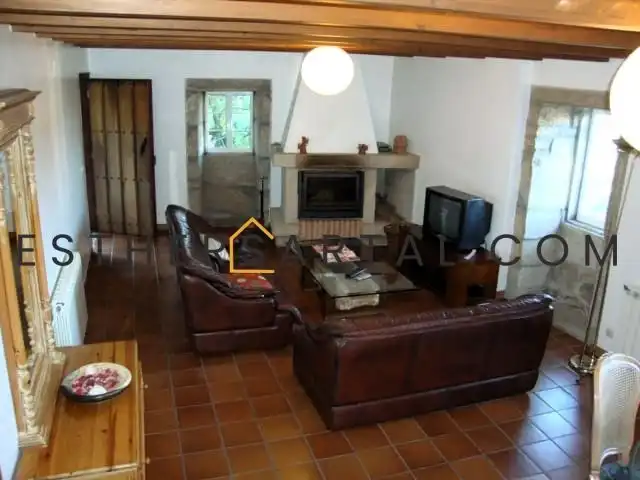 Sala de estar de Finca rústica en venta en Vilaboa con Trastero