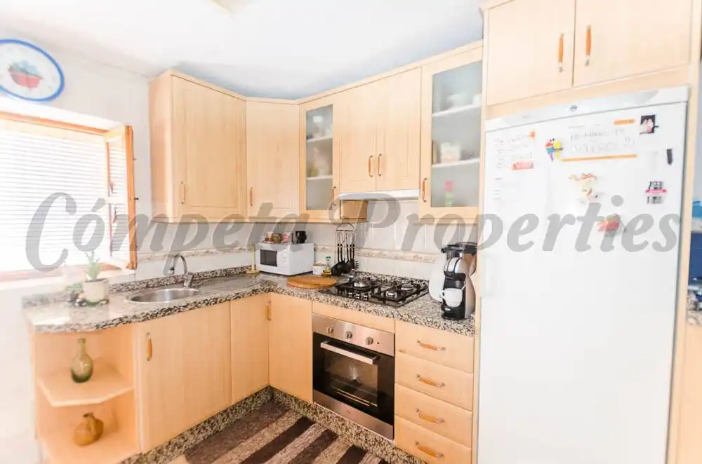 Cocina de Casa o chalet en venta en Cómpeta con Terraza, Amueblado y Horno