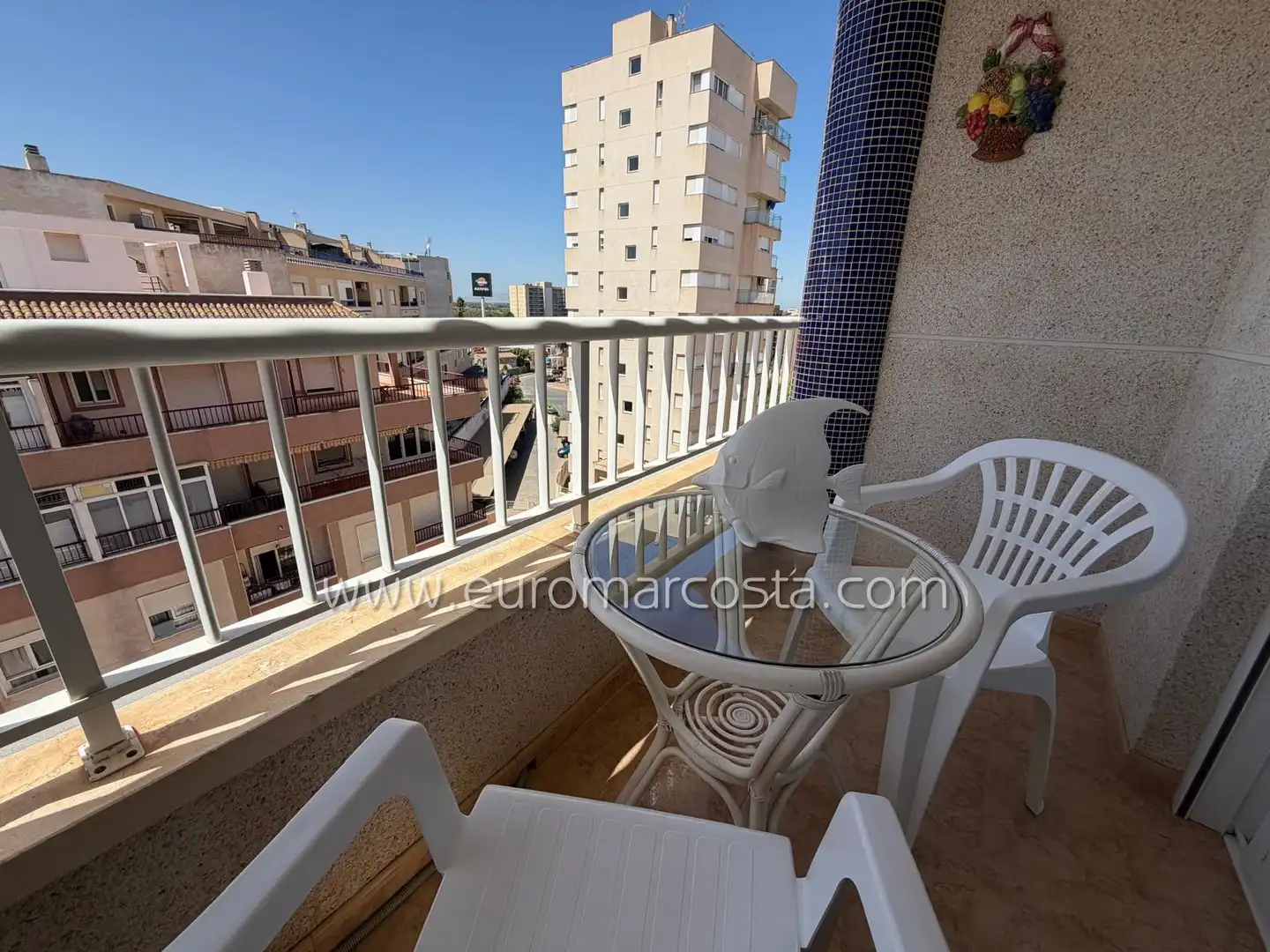Balcony of Flat for sale in Guardamar del Segura  with Air Conditioner, Heating and Terrace
