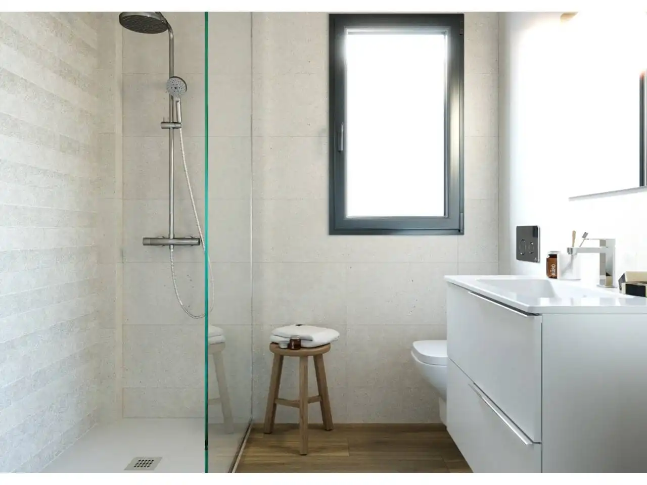 Baño de Casa o chalet en venta en Las Torres de Cotillas con Aire acondicionado y Terraza
